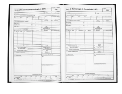 Livro de Registro de Movimentação de Combustível LMC Tamoio Ref. 2015 - 100 folhas c/ 5 unid