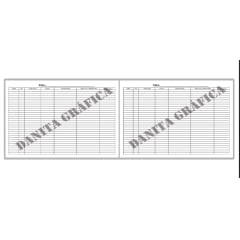 Livro de Registro de Crisma 200 folhas F9