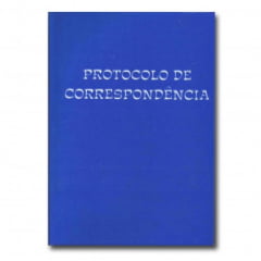 Livro de Registro Protocolo de Correspondência Tamoio Ref. 2025 - 100 Folhas