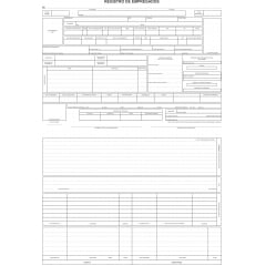 Ficha de Registro de Empregados Pasta Dobrada 32,5 x 48,0 cm C/ 50 unidades
